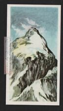 1953 First Ascent of Mount Everest Edmund Hillary Climbing Vintage Trade Card picture