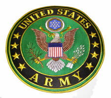 U.S. ARMY CREST SEAL LARGE BACK PATCH - Color - Veteran Owned Business picture