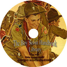 70 Vintage Books on DVD, The Boy Scout Handbook, Survival Tools How to Camp  picture