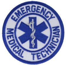 EMT Star of Life Emergency Medical Technician 3.75 inch  Patch PPM F4D35Z picture