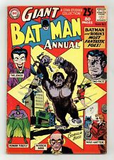 Batman Annual #3 VG- 3.5 1962 picture