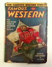Famous Western Pulp Jan 1948 Vol. 9 #1 VG- 3.5 picture