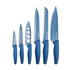 Granitestone NutriBlade Knife Set - Easy Grip High-Grade Stainless Blades - Blue picture