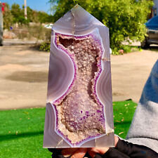2.41LB Treatment of Natural AgateAmethyst Cave Crystal Specifications picture