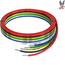 12awg Silicone Electrical Wire Cable - Highly Flexible - 6 Colors Each 5ft picture