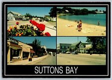 Suttons, Bay, Michigan - Grand Traverse Bay - Vintage Postcard 4x6 - Unposted picture