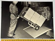 Vintage Fairbanks 1960 Photo Material Handling Print Advertising Poster 18x24 picture
