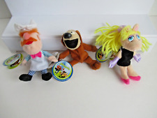 Starbucks Coffee The Muppets 3 Finger Puppets Sweedish Chef, Rolph Miss Piggy picture
