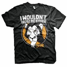 Mens Lion King Scar I Wouldn't Trust Me Either T-Shirt - Unisex Disney Adult Tee picture