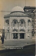 B&W RPPC DENVER CO Church of Holy Sepulchre Colorado 1913 picture