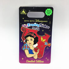 Disney Pin Hong Kong HKDL Pin Trading Nights Snow White LE 400 Glow in Dark picture
