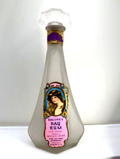 Beautiful  Antique perfumed skin crème bottle.  Bay Rum by Bacorn Co.  1920s. picture