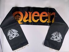 Queen Scarf Freddie Mercury Nylon Satin Official Vintage UK Circa late 1970s picture