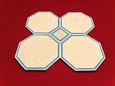 RMS Titanic/Olympic full size pool tile replica set of 4 with center square picture