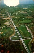 Vintage Postcard Aerial View Pennsylvania Turnpike at Norristown PA 1963    W433 picture
