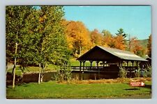Blue Mountain Lake NY- New York, Adirondack Museum, Chrome Postcard picture