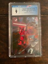 2012 Topps Star Wars Galaxy Etched Foil Chase Darth Talon / Lumia CGC 9 picture
