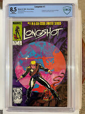 Longshot #1 (1985) Marvel CBCS 8.5 Wh,Pgs 1st app Longshot & Spiral ~A.Adams art picture