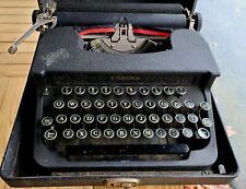 Vintage 1941 Comet Smith Corona Manual Typewriter With Original Case picture