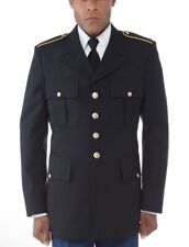 US Army Dress Blues Coat, Men's 52R Enlisted ASU, 450 Fusible, DLATS Certified  picture