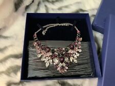 Stunning Rare Swarovski Statement Necklace DMUL/PDS 40CM Necklace New in Box picture
