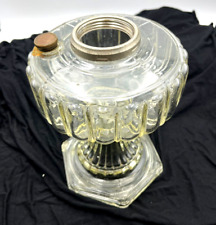 ALADDIN B-107 CATHEDRAL, 1934 CLEAR CRYSTAL LAMP BASE picture