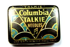 COLUMBIA TALKIE NEEDLES 200 TIN - USE EACH NEEDLE ONCE INSERT - NICE  picture