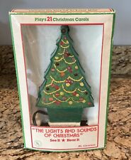 VINTAGE 1984 Mr. Christmas The Lights & Sounds Of Christmas Tree Music Box WORKS picture