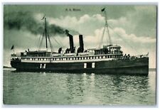 c1910 S.S. Miami Steamer Cruise Ship Ferry Sea Antique Vintage Unposted Postcard picture