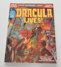 DRACULA LIVES ANNUAL MAGAZINE #1, SUMMER 1975, CURTIS / MARVEL / STAN LEE picture