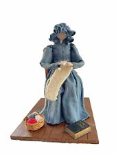 VTG 1984 The Pioneer Spirit Woman & Cradle  Figurine by Dianne & Carl Buettner picture