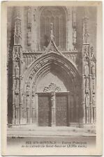 Postcard Antique, Aix-en-Provence, Cathedral Saint-Sauveur France picture