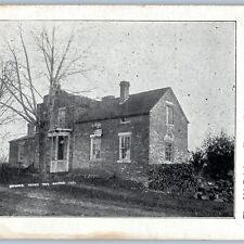 c1910s Nauvoo, IL Old Brigham Young Residence House Litho Photo PC ILL A189 picture