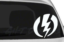 Electric Symbol Vinyl Decal Sticker, Danger, Power, Warning, Voltage, Oracal 651 picture