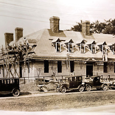 Vintage Photograph Raleigh Tavern Reconstruction 1930 Press Photo Williamsburg picture