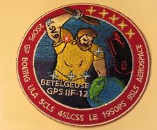 GPS IIF-12 LCSS BETELGEUSE USAF GLOBAL POSITIONING SATELLITE VEHICLE PATCH SPACE picture