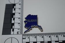 Alaska US State Outline Enamel Pin picture