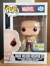 Funko Pop Marvel: WADE WILSON (Weapon XI) #489 w/Official SDCC Sticker picture