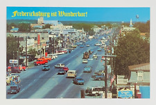 Fredericksburg ist Wunderbar Aerial Street View Texas Postcard Unposted picture