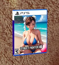 COVER ART ONLY Street Fighter 6 Chun LI PS5 NO GAME NO BOX picture
