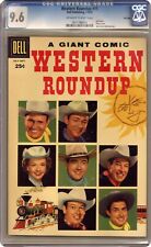 Dell Giant Western Roundup #15 CGC 9.6 1956 0911786010 picture