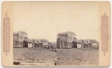 WASHINGTON SV - Wallula Street Scene - Continent Stereo Co 1870s RARE picture