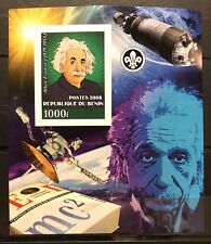 Albert Einstein - S/S - imperf. Private Is. MNH**Alb. 9 picture