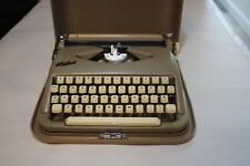 Vintage Cole Steel Portable Typewriter Hard Case  - Tested and Working picture