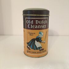 Vintage Old Dutch Cleanser Decorative Advertising Tin 6” x 3.25