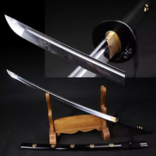 Battle Ready T10 Steel Clay Tempered Steel Japanese Samurai Katana Sharp Sword picture
