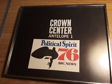 Republican National Convention 1976 Kansas City Crown Center ABC News Sign picture