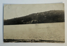 1925 Crystal Lake Barton Vermont VT RPPC Photo Postcard picture