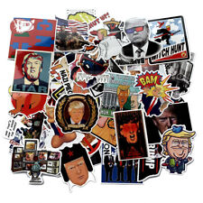 50 PCS Funny Donald Trump Stickers Decal President Election Laptop Skateboard picture