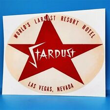 Stardust Hotel Las Vegas Vintage Style Travel Decal, Vinyl Sticker,Luggage Label picture
